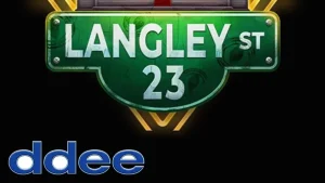 Suasana misterius ruang investigasi di slot Langley Street 23